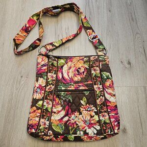 Vera Bradley Hipster Crossbody English Rose Retired Floral Bag